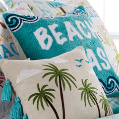 Beach Days Beach Please Pillow