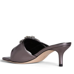 Harper Jeweled Leather Sandal