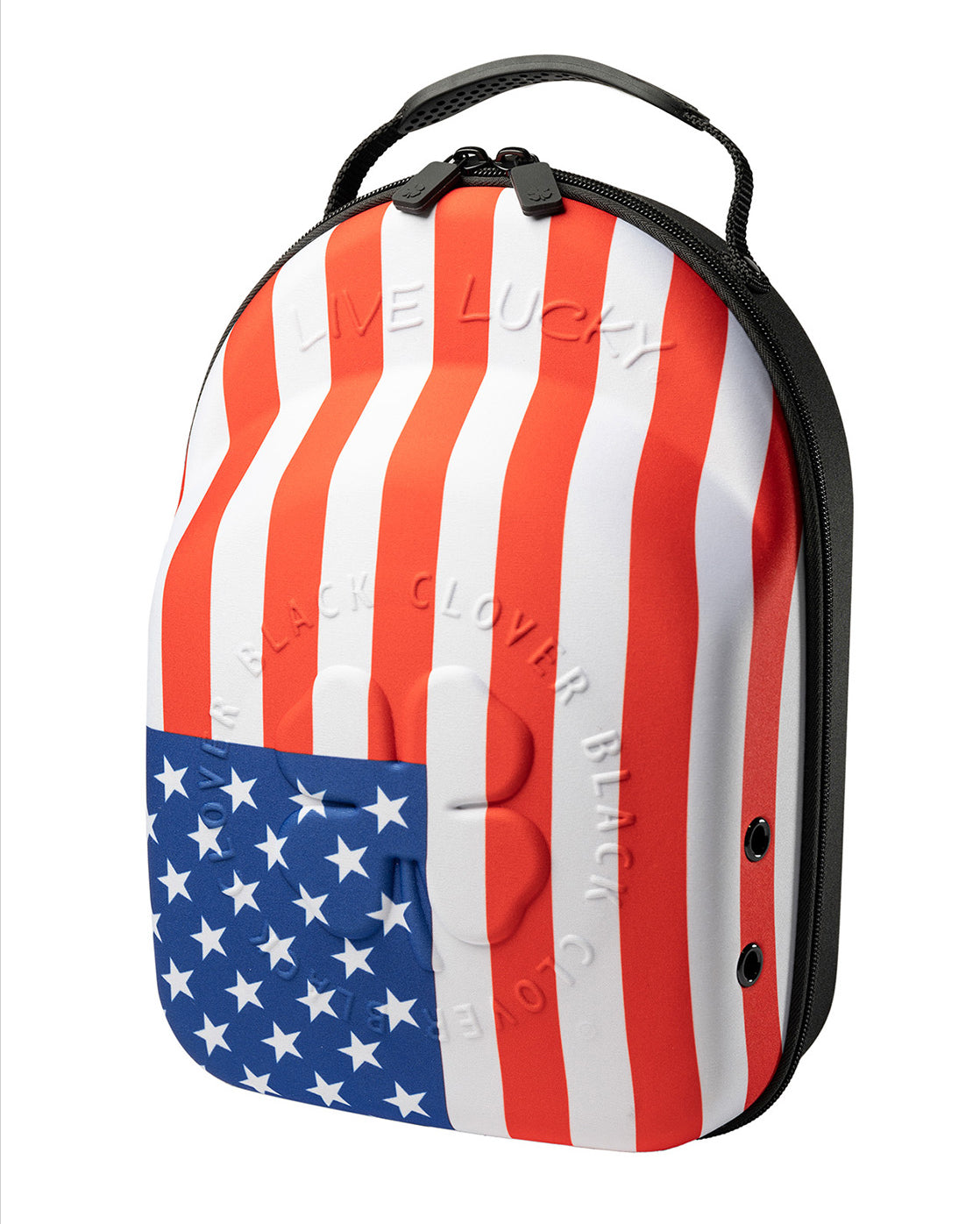  Black Clover Enterprises LLC Hat Caddie - USA Flag - Usa Flag - Red /White / Blue - Bonton