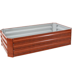 Hot Dip Galvanized Steel Raised Garden Bed - 48" L x 11.75" H