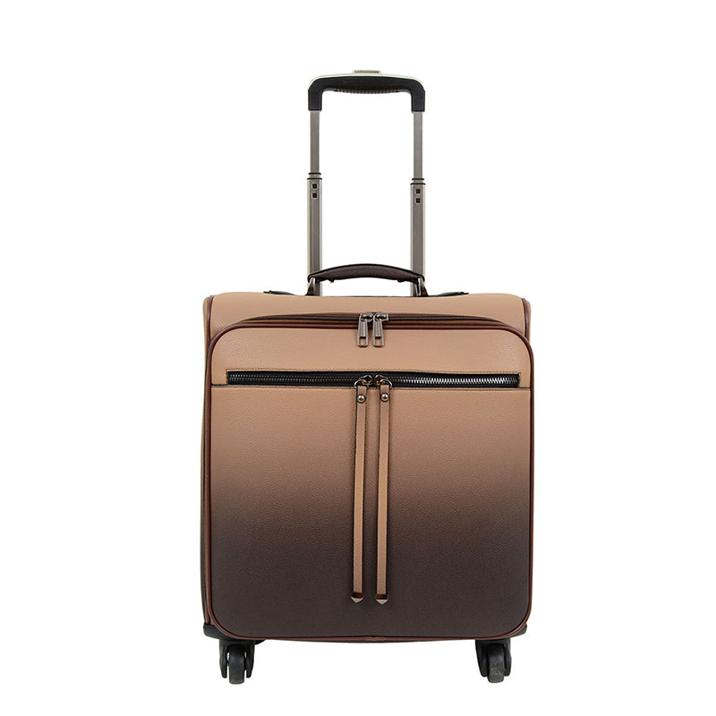  Mellow World Rina Ombré Suitcase - Cappuccino - Bonton