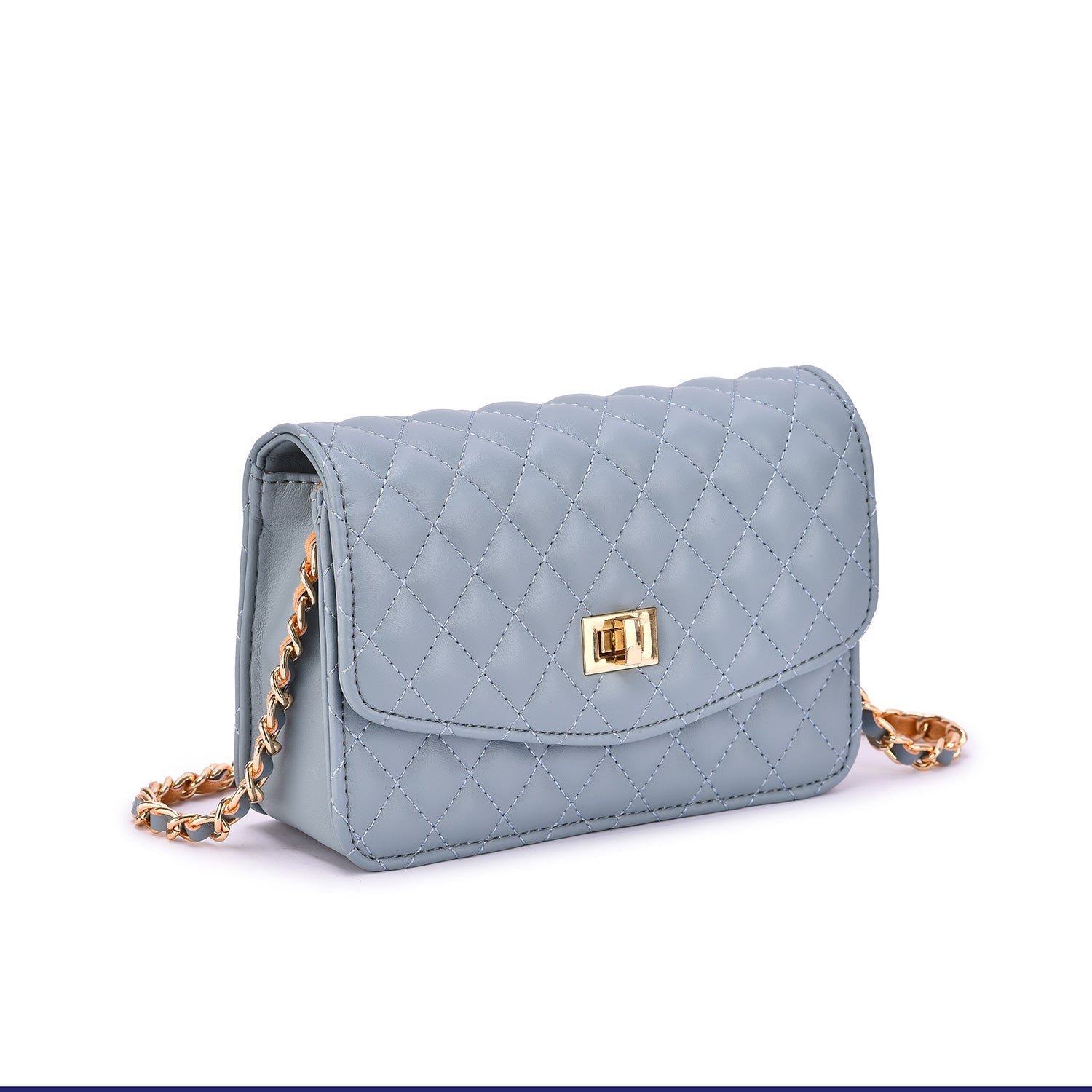  Mellow World Amanda Quilted Crossbody Clutch - Fuchsia - Bonton