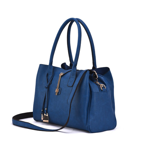 Jasmine Structured 3-Compartment Satchel