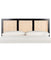 Vienna Cane Headboard Black & Natural