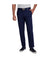 Haggar Men's Cool Right Performance Flex Pant-Straight Fit Midnight