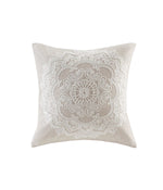 Suzanna Square Pillow Taupe