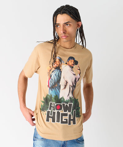How High Short Sleeve Tee - Khaki