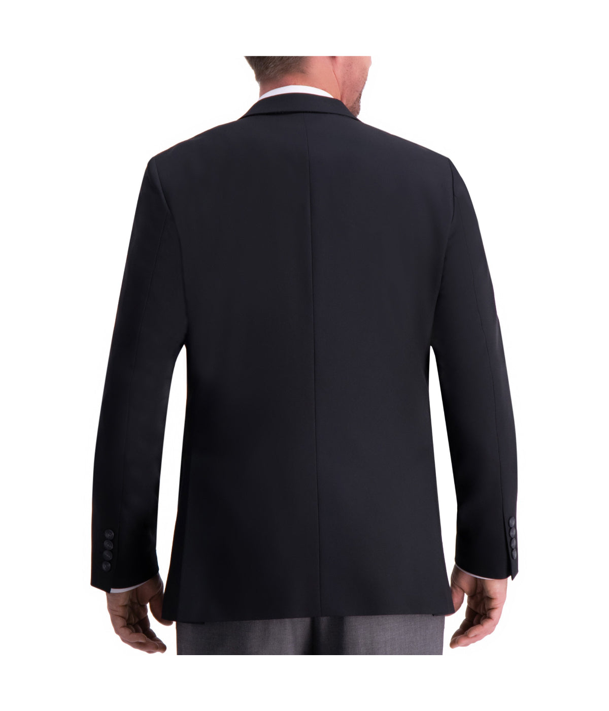  Haggar The Active Series Classic Fit Gabardine Sportcoat Black - Black - Bonton