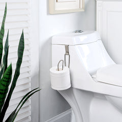 Over The Tank Toilet Tissue Paper Roll Holder Dispenser