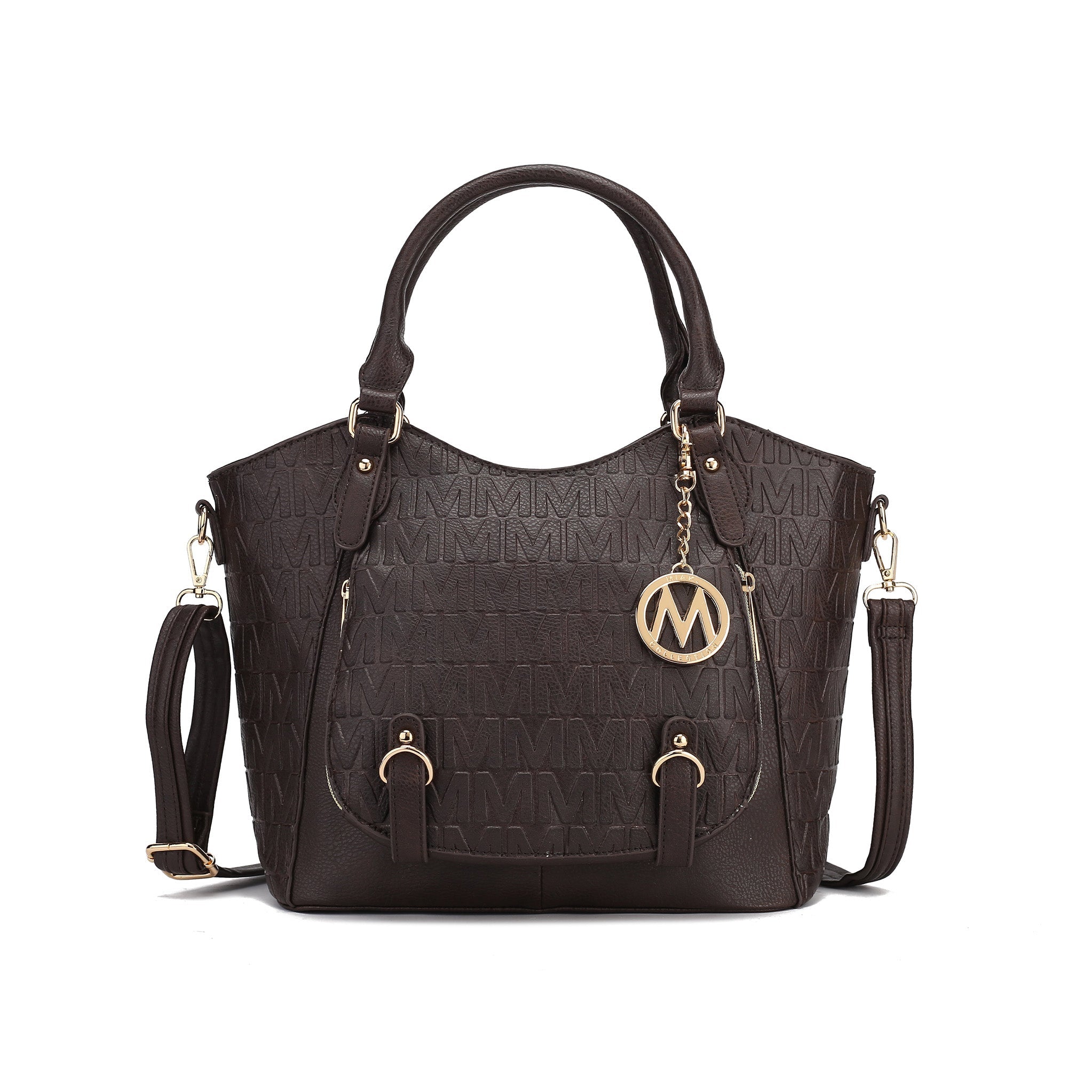 MKF Collection Melissa Signature Tote - Chocolate - Bonton