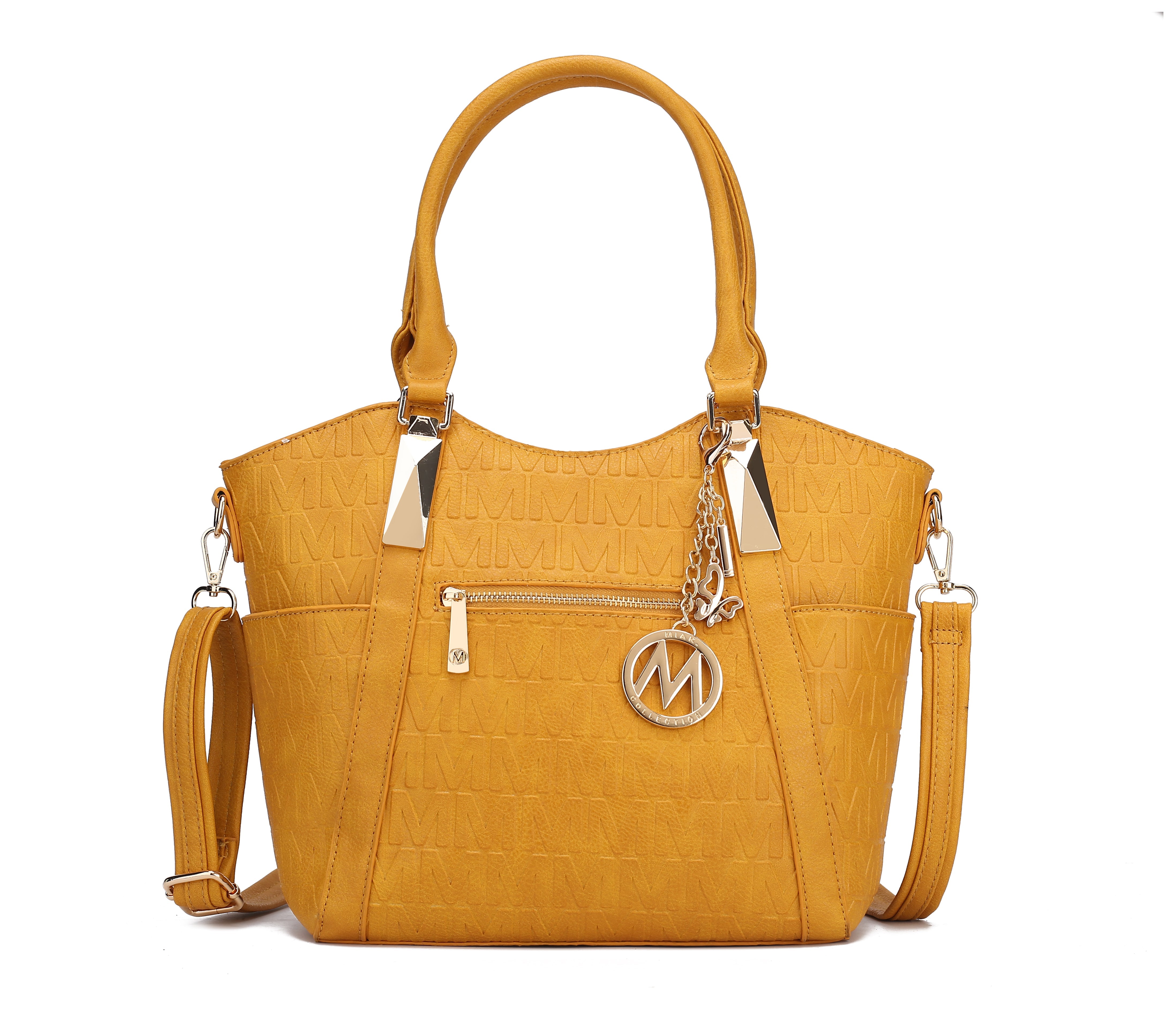  MKF Collection Lucy Signature Tote Bag - Beige - Bonton