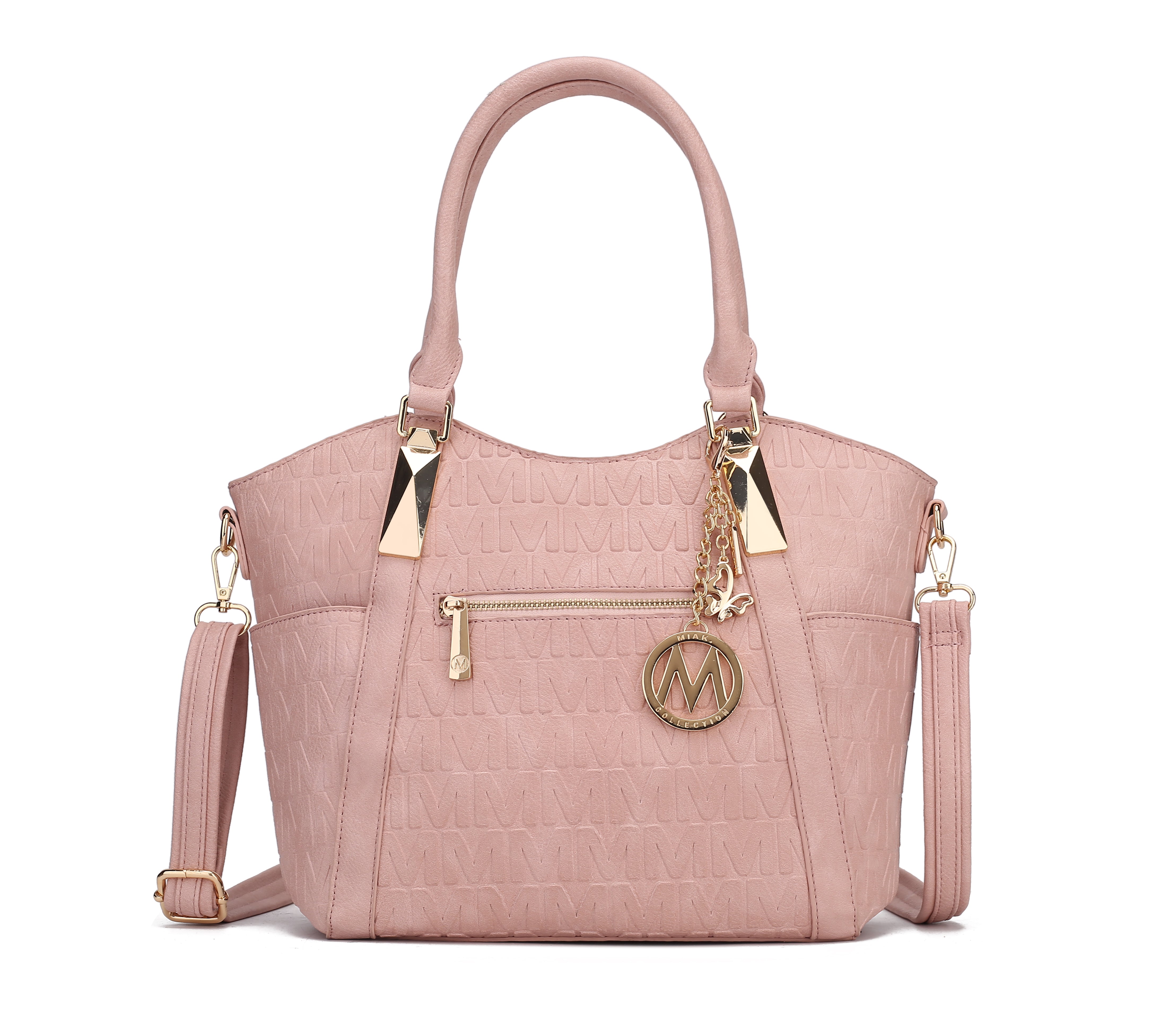  MKF Collection Lucy Signature Tote Bag - Beige - Bonton