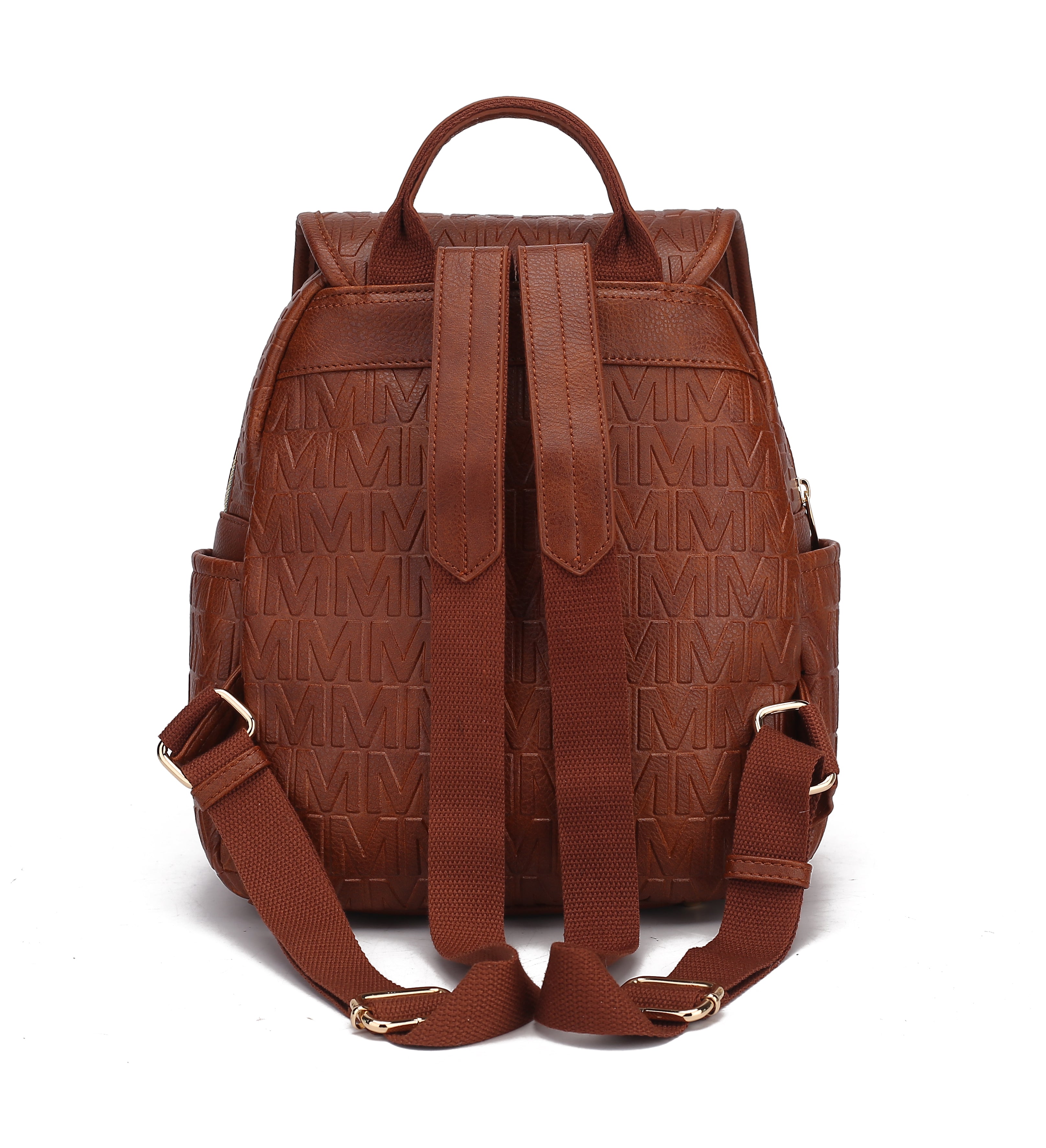  MKF Collection Samantha Signature Backpack - Beige - Bonton