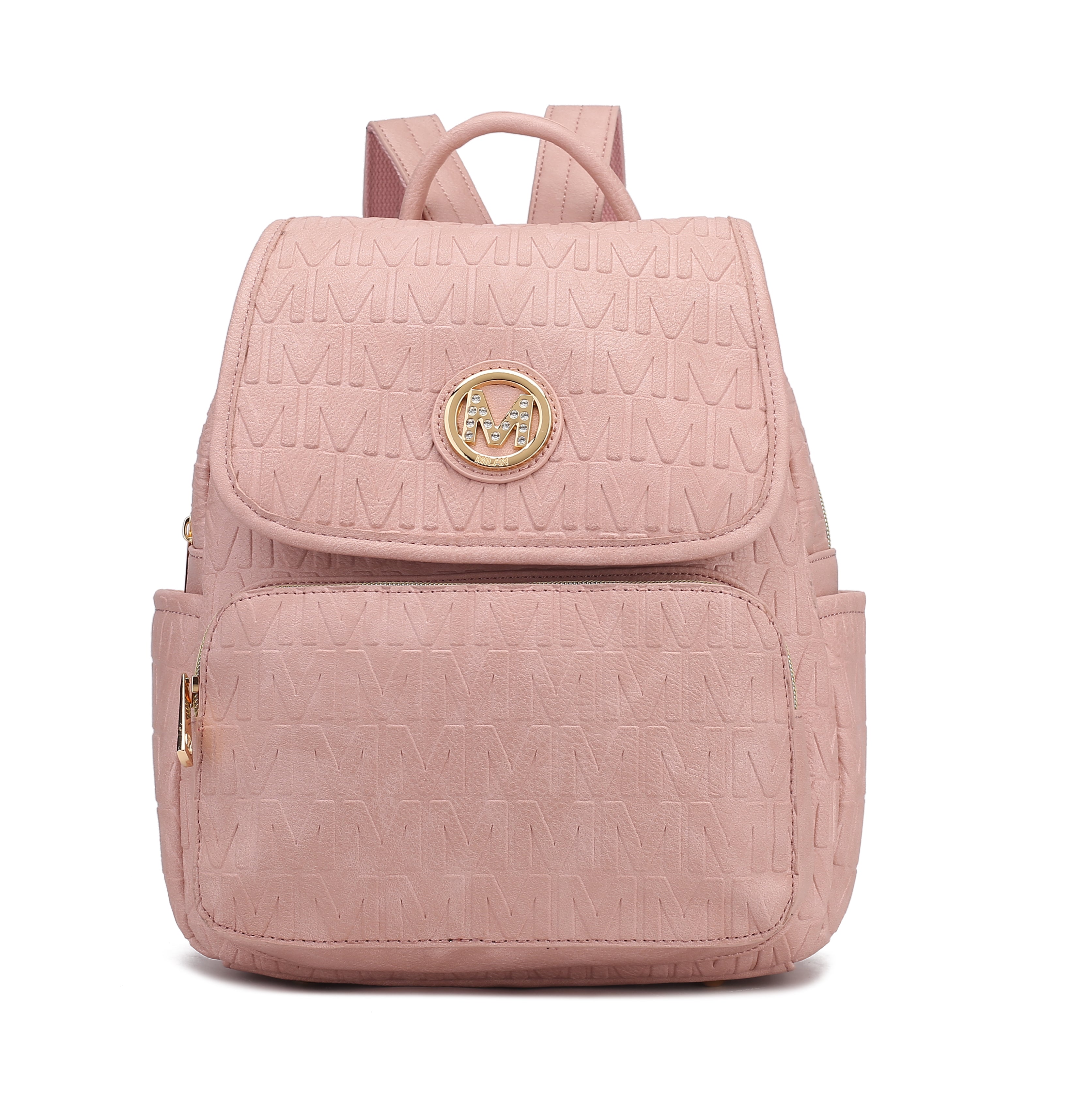  MKF Collection Samantha Signature Backpack - Beige - Bonton