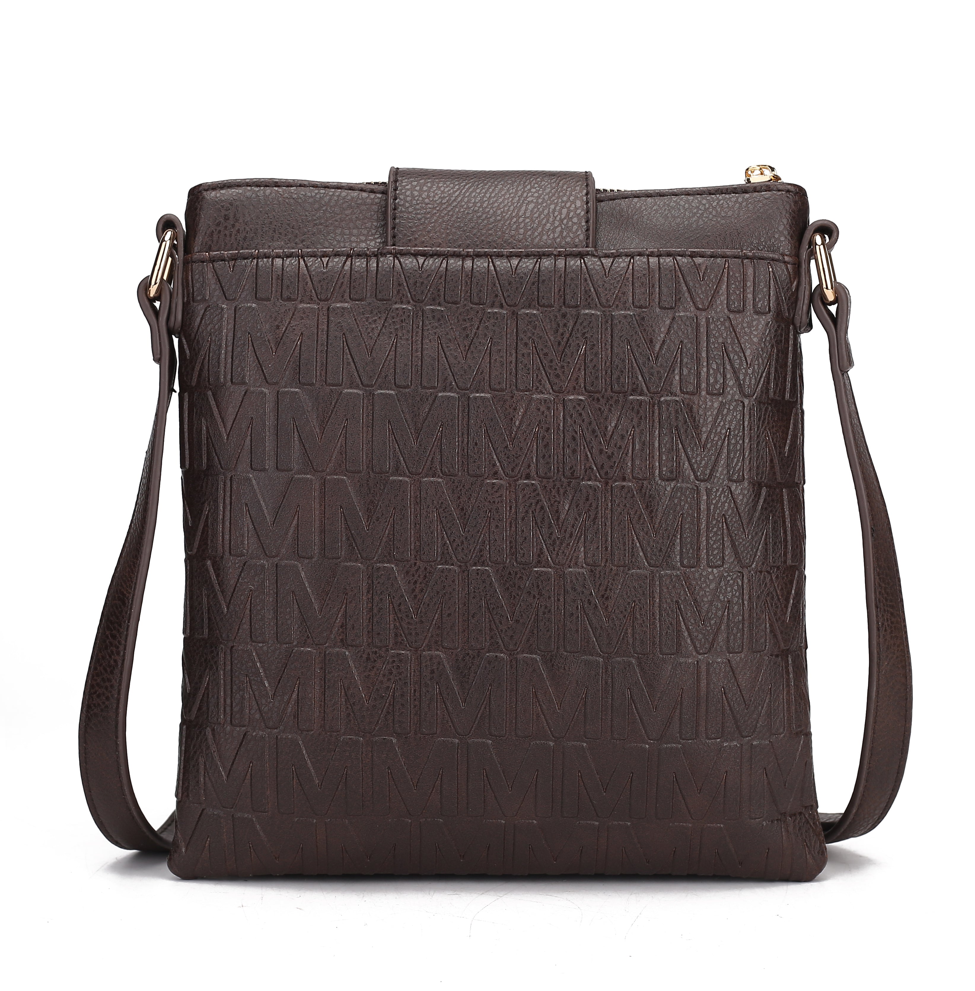  MKF Collection Sarah Signature Crossbody Bag - Beige - Bonton