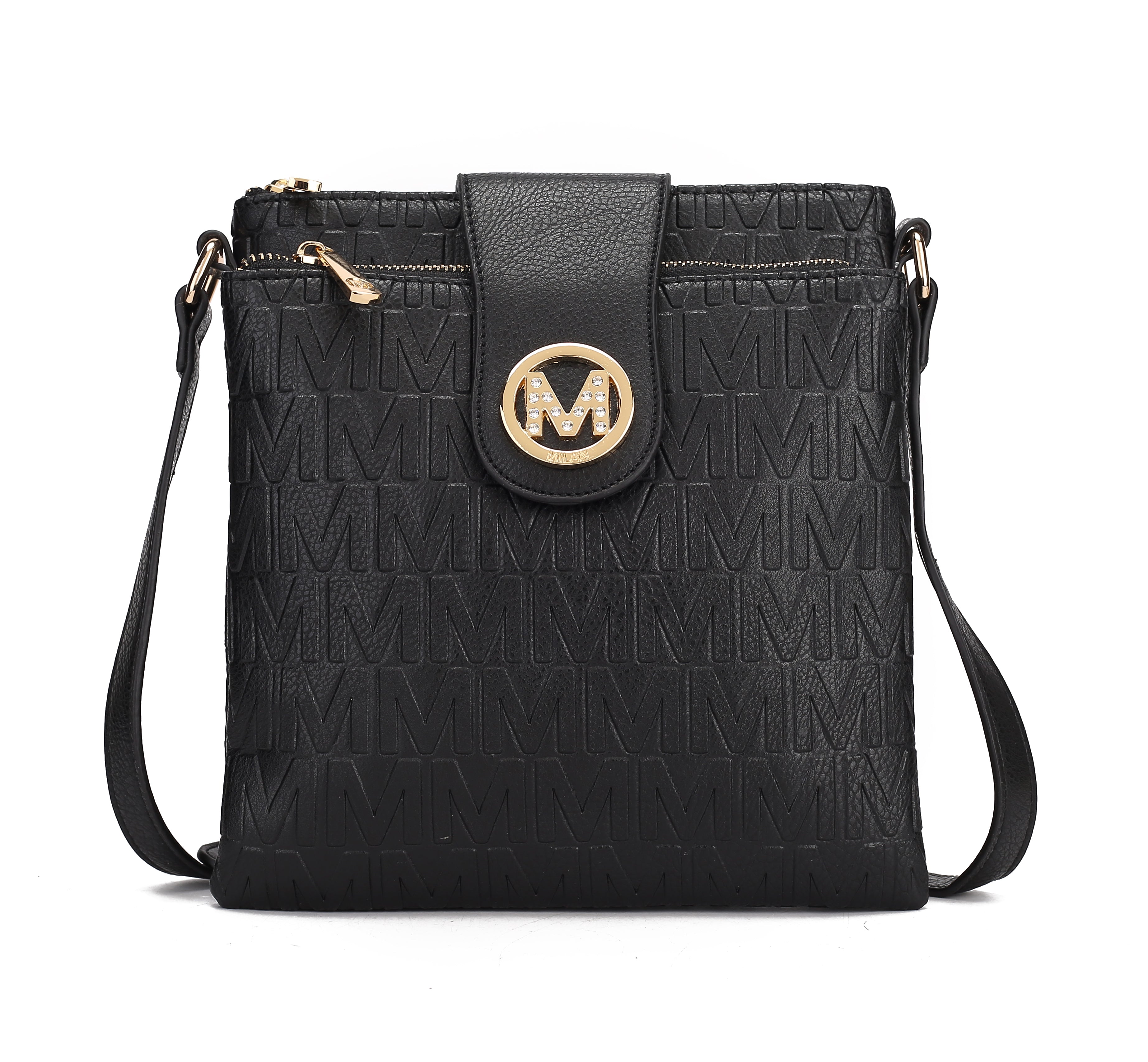  MKF Collection Sarah Signature Crossbody Bag - Beige - Bonton