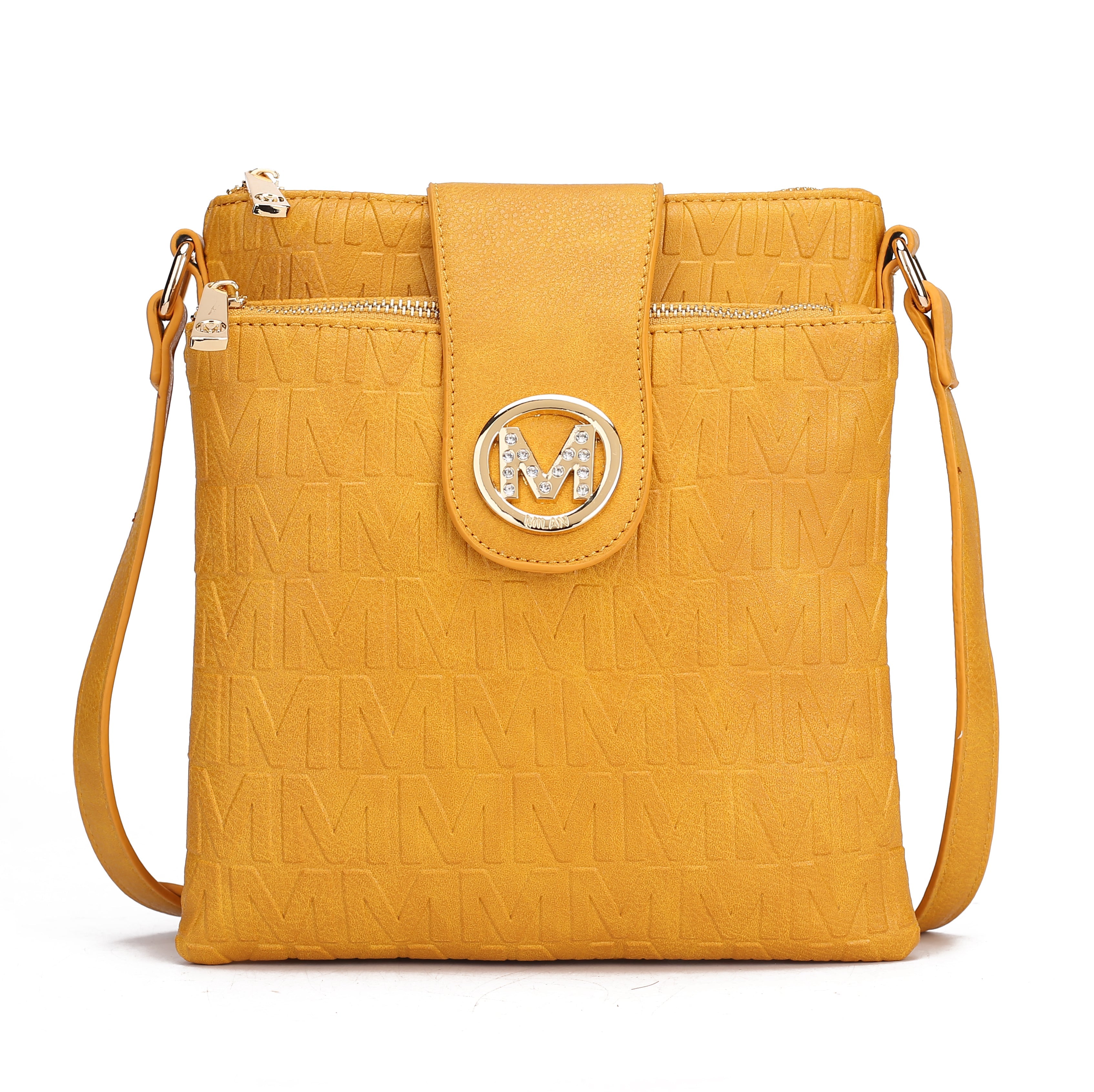  MKF Collection Sarah Signature Crossbody Bag - Beige - Bonton
