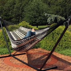 Heavy-Duty Handwoven XXL Mayan Family Hammock with Thick Cord - 625 lb Weight Capacity