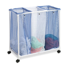 3 Bin Mesh Laundry Sorter