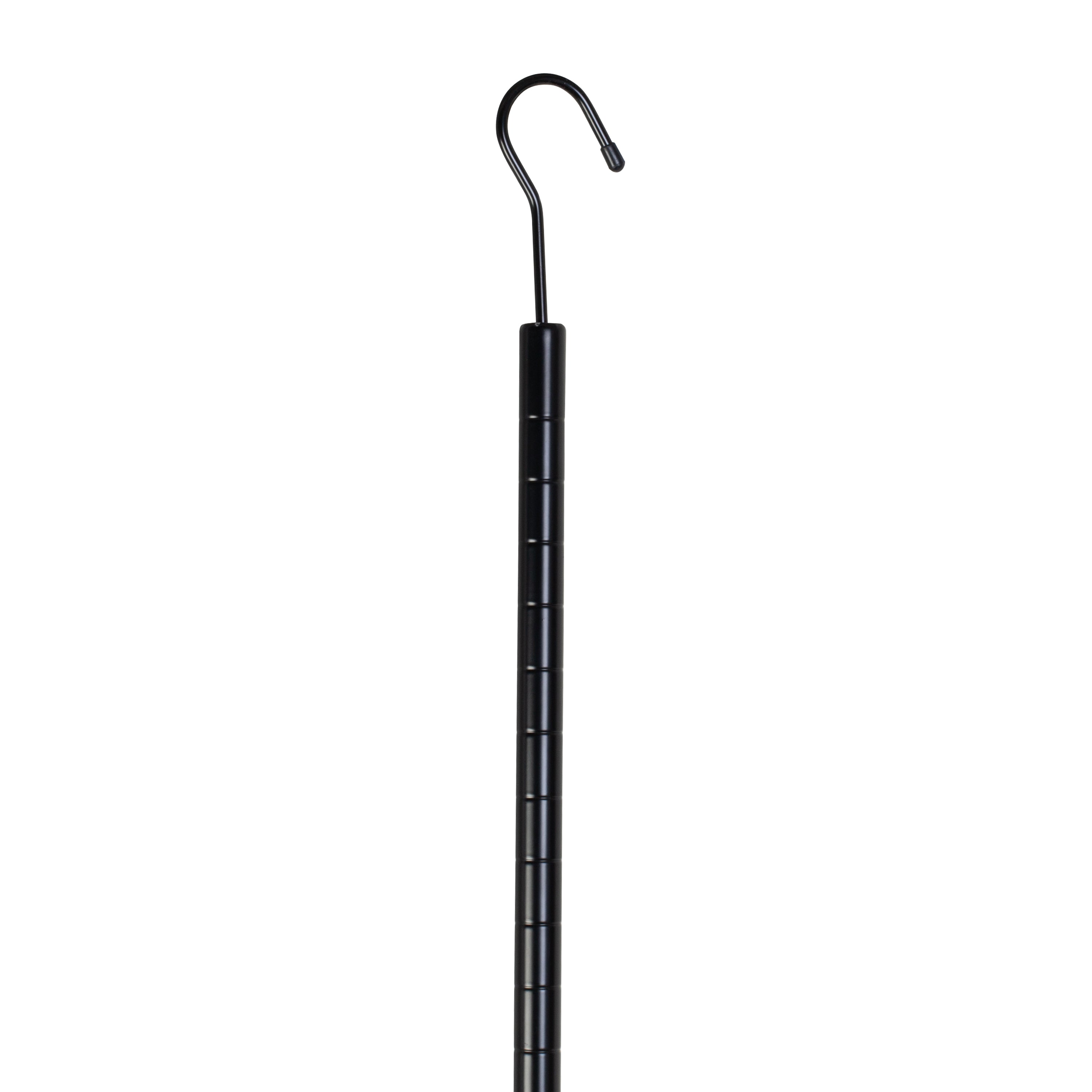  Honey-Can-Do Hanging Closet Rod For Clothes Hanging - Black - Bonton