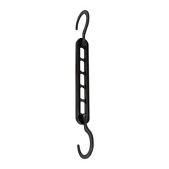 Cascading Collapsible Plastic Hangers, 20-Pack