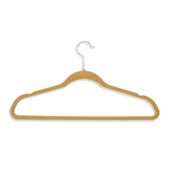 Slim-Profile Non-Slip Velvet Hangers, 50-Pack