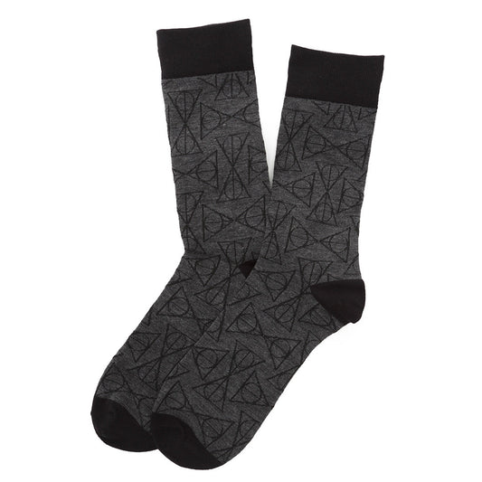 Deathly Hallows Black Men's Socks