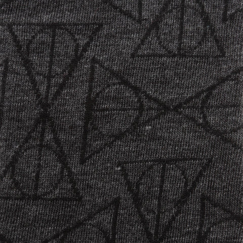 Deathly Hallows Black Men's Socks