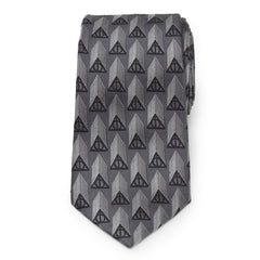 Deathly Hallows Gray Necktie Gift Set