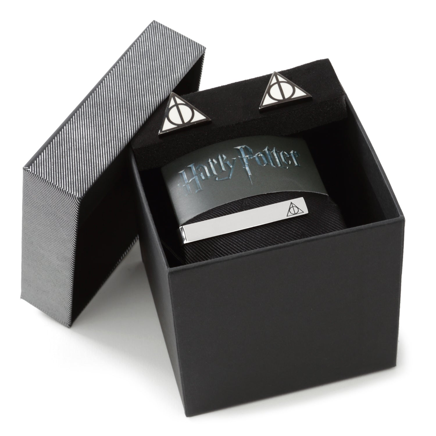  Cufflinks Deathly Hallows Gift Set - Default Title - Bonton