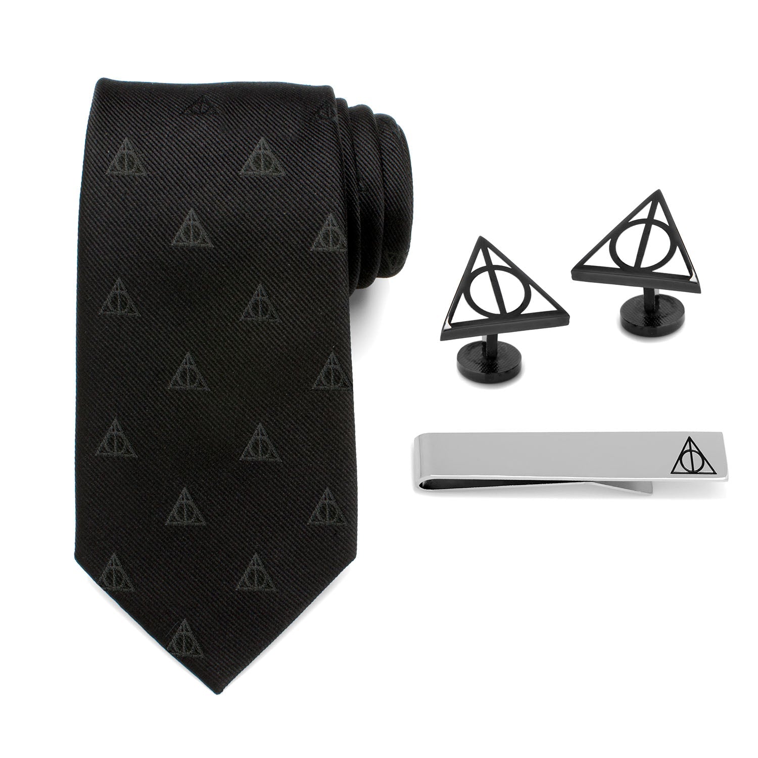  Cufflinks Deathly Hallows Gift Set - Default Title - Bonton