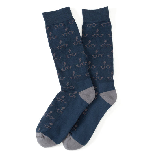 Harry Potter Glasses Navy Men's Socks