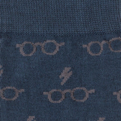 Harry Potter Glasses Navy Men's Socks