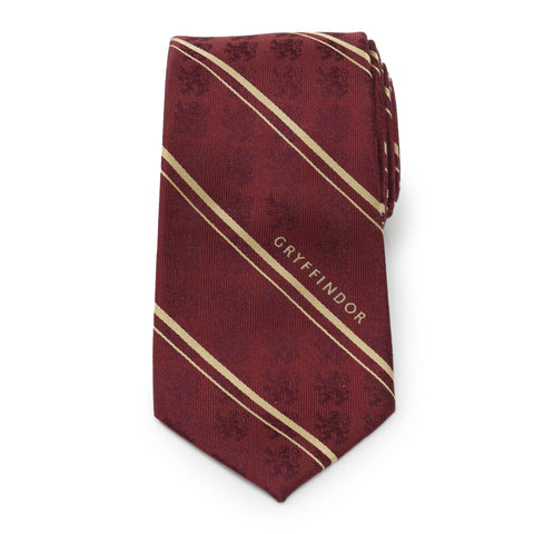 Gryffindor Maroon Stripe Silk Men's Tie