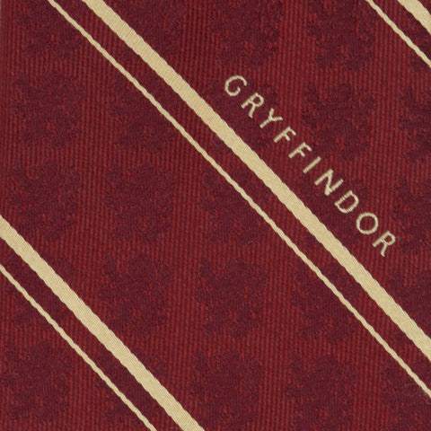 Gryffindor Maroon Stripe Silk Men's Tie