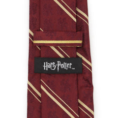 Gryffindor Maroon Stripe Silk Men's Tie