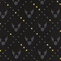 Golden Snitch Black Necktie Gift Set