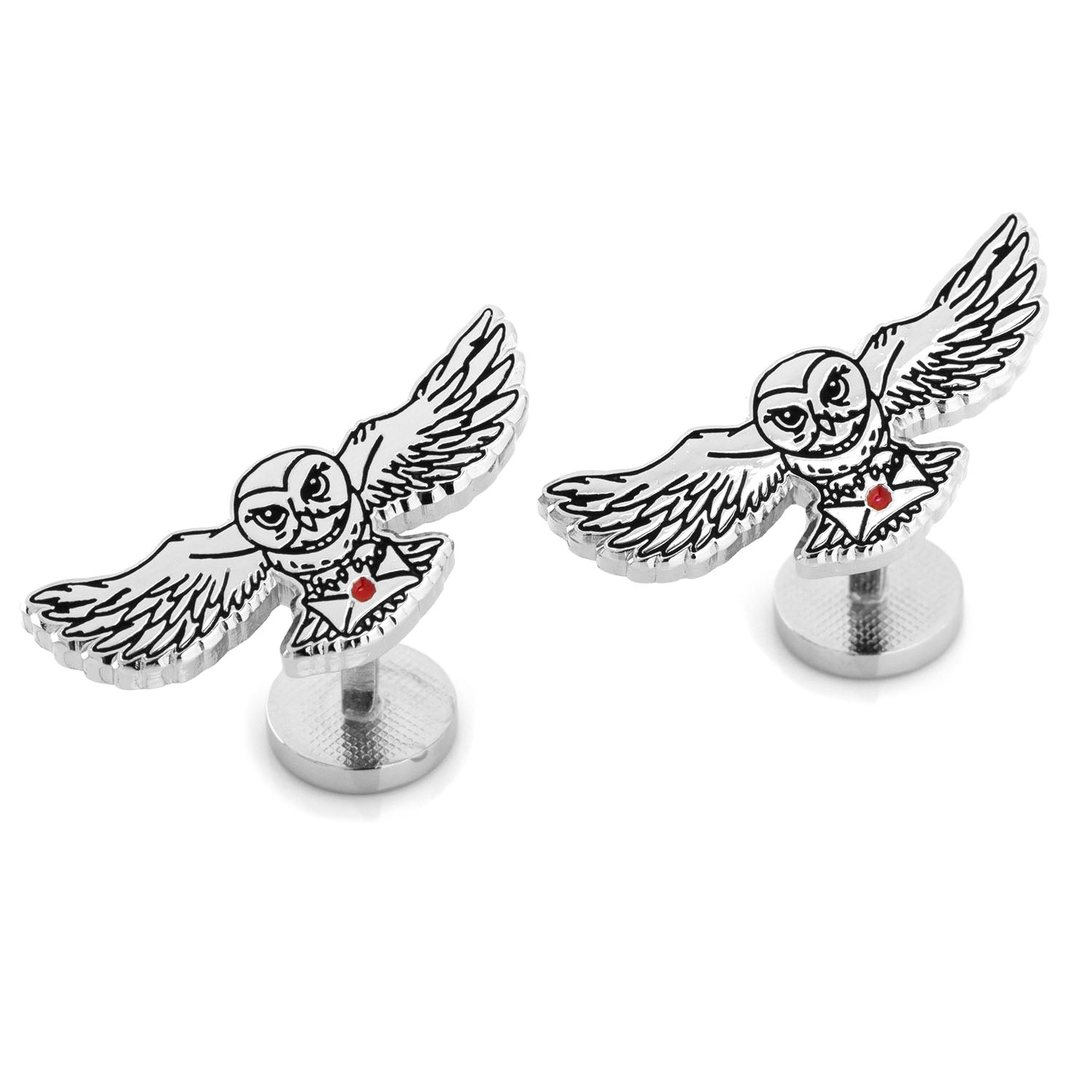  Cufflinks Hedwig Owl Cufflinks - Default Title - Bonton