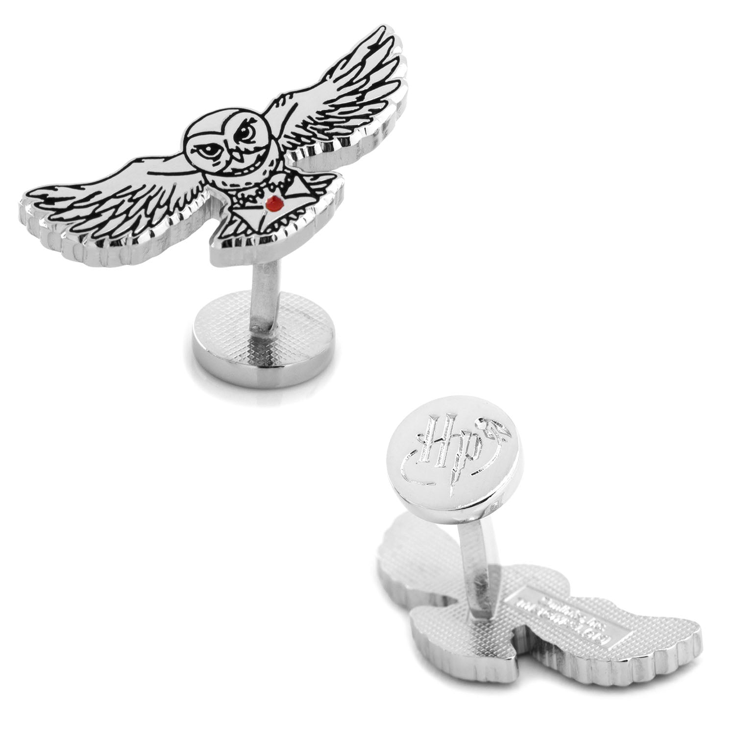  Cufflinks Hedwig Owl Cufflinks - Default Title - Bonton