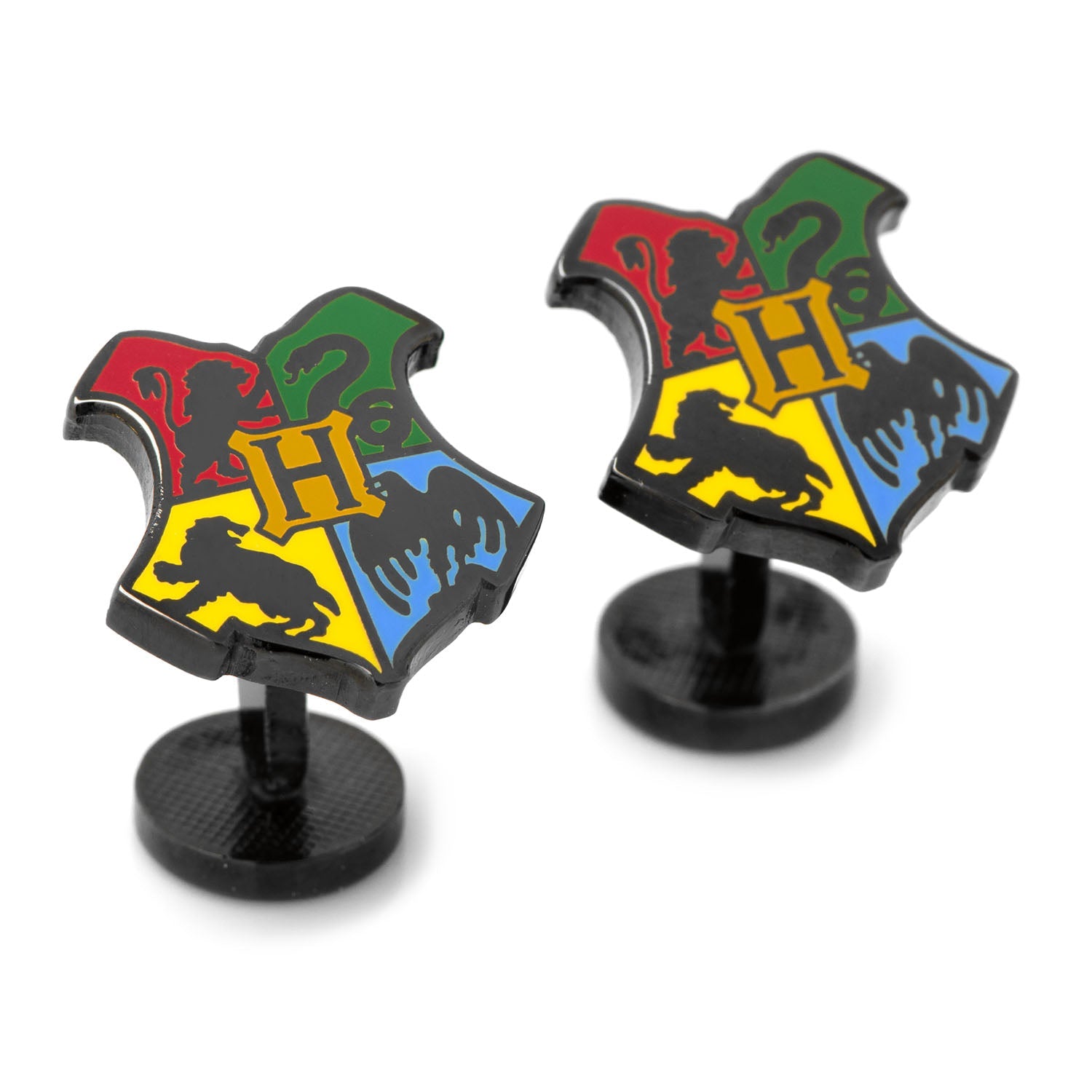  Cufflinks Hogwarts Shield Cufflinks - Default Title - Bonton