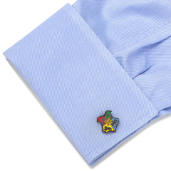 Hogwarts Shield Cufflinks