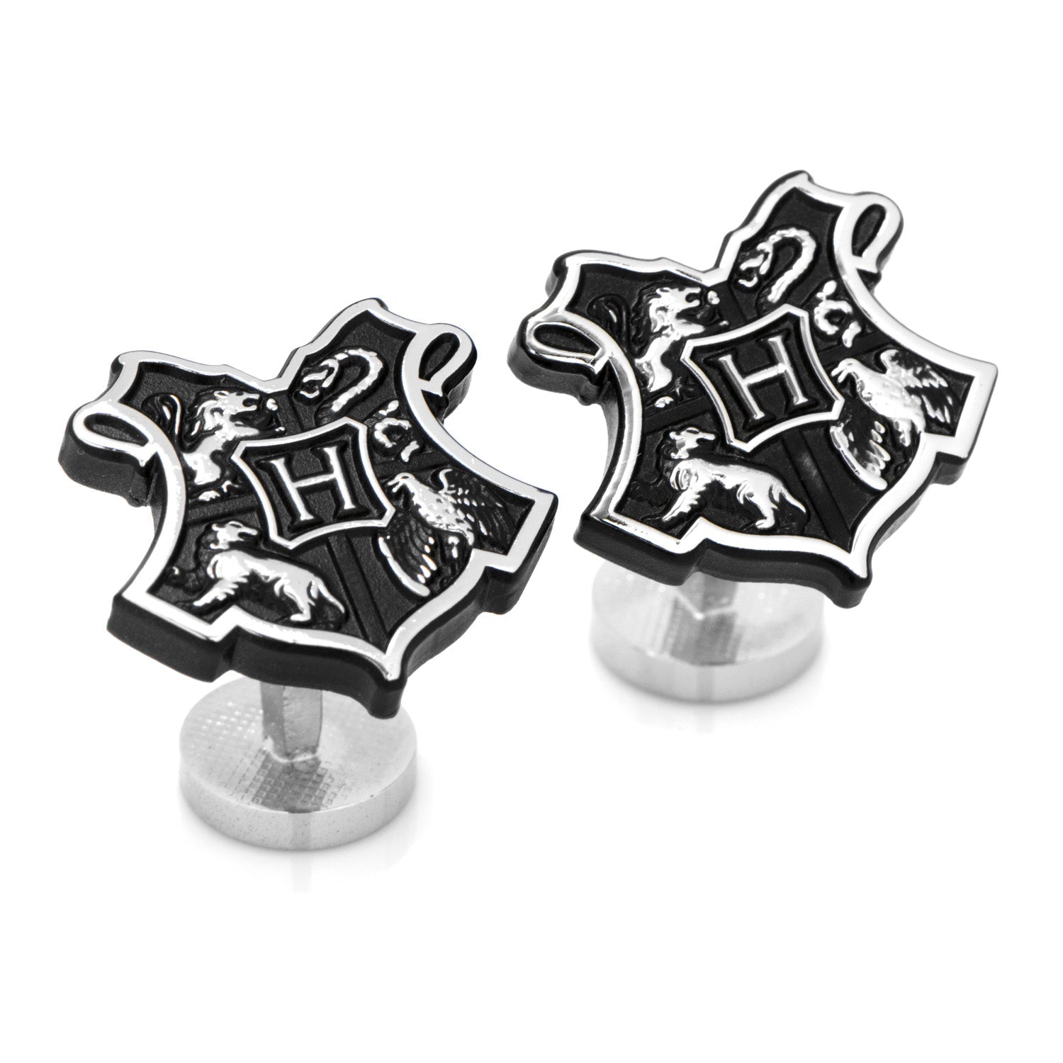  Cufflinks 3D Hogwarts Crest Cufflinks - Default Title - Bonton