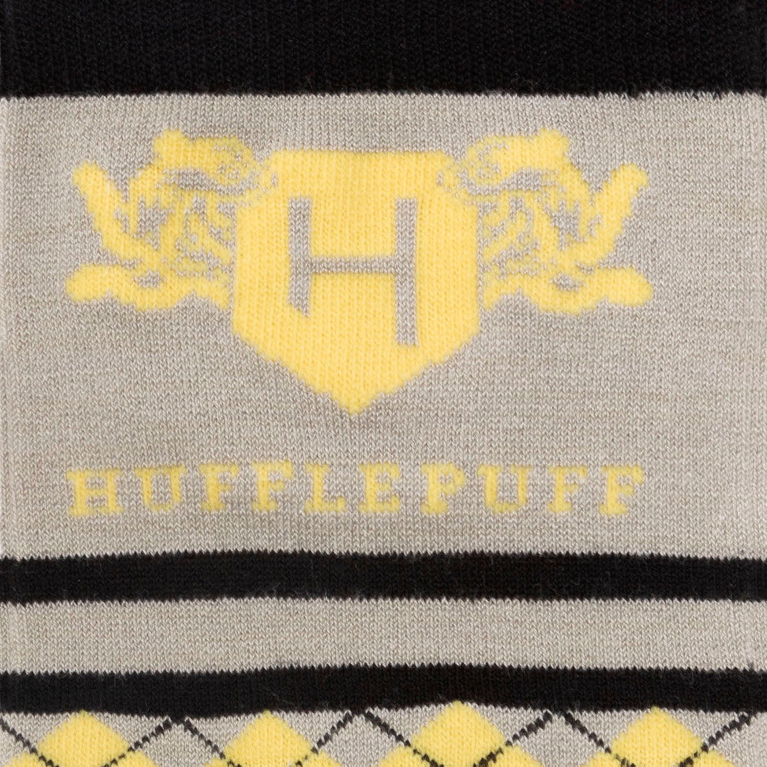  Cufflinks Harry Potter Hufflepuff Men's Sock - Default Title - Bonton