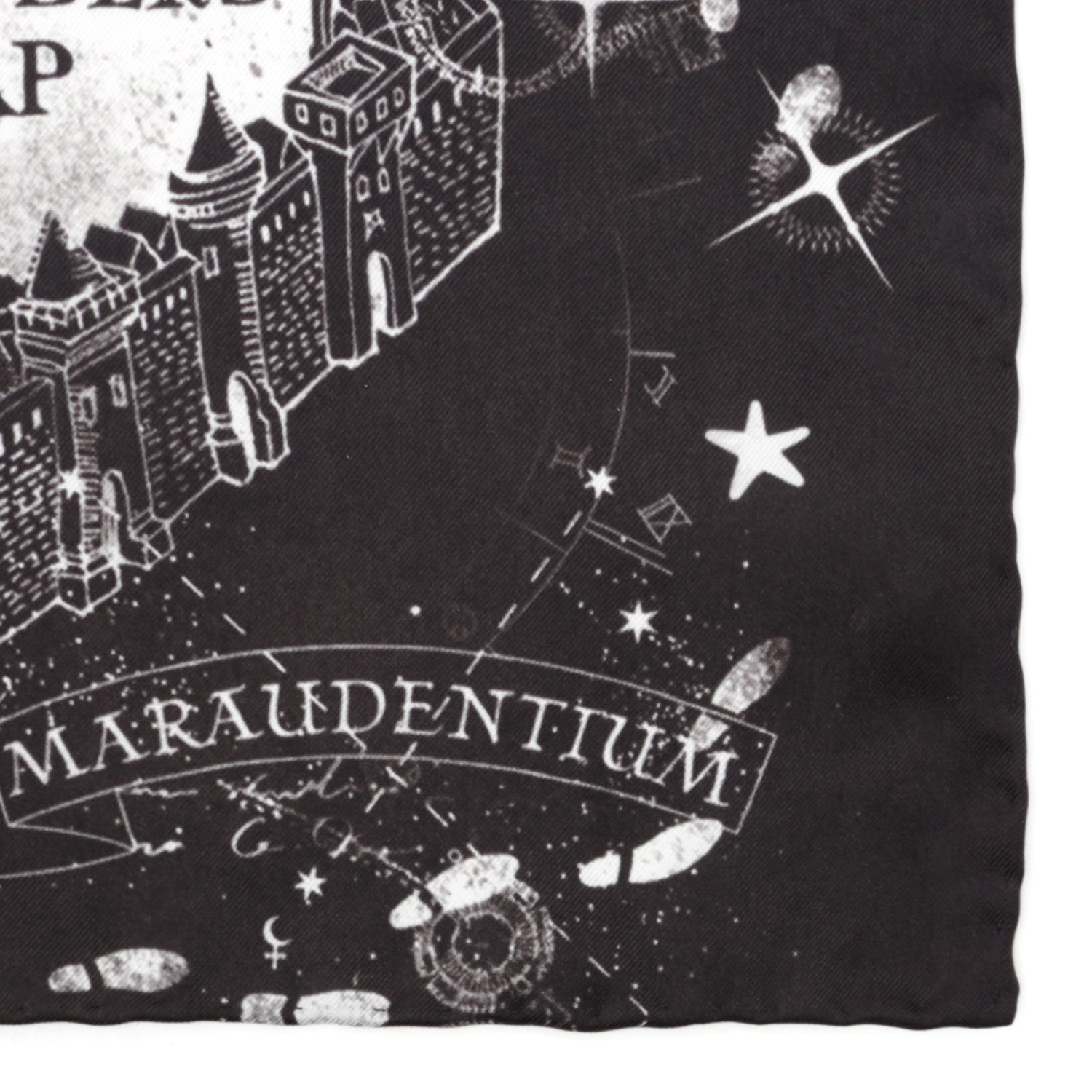  Cufflinks Marauder's Map Pocket Square - Default Title - Bonton