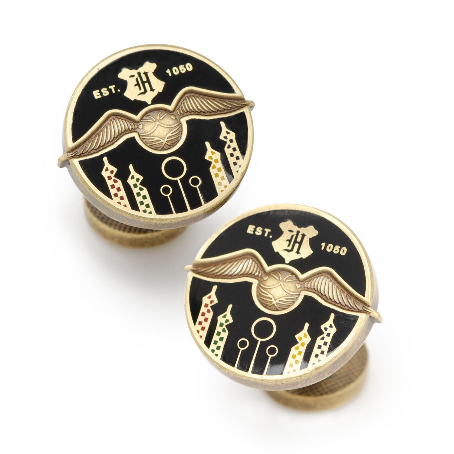  Cufflinks Qudditch Field Cufflinks - Default Title - Bonton