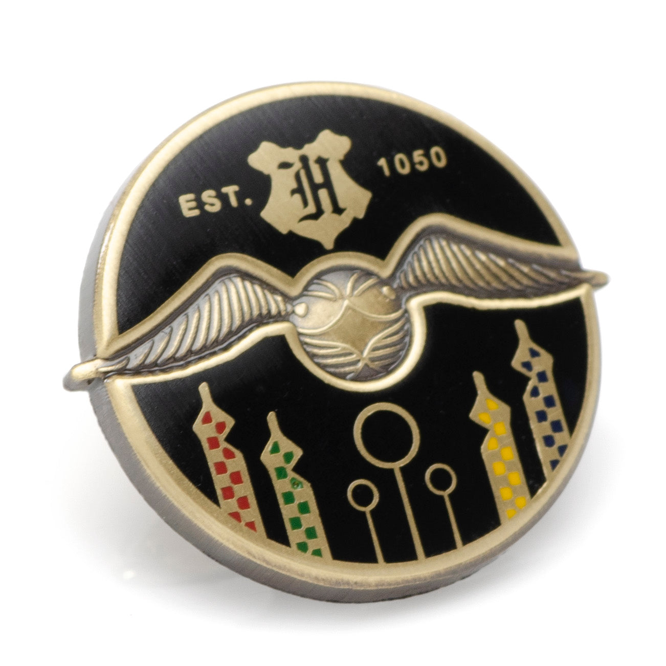  Cufflinks Quidditch Field Lapel Pin - Default Title - Bonton