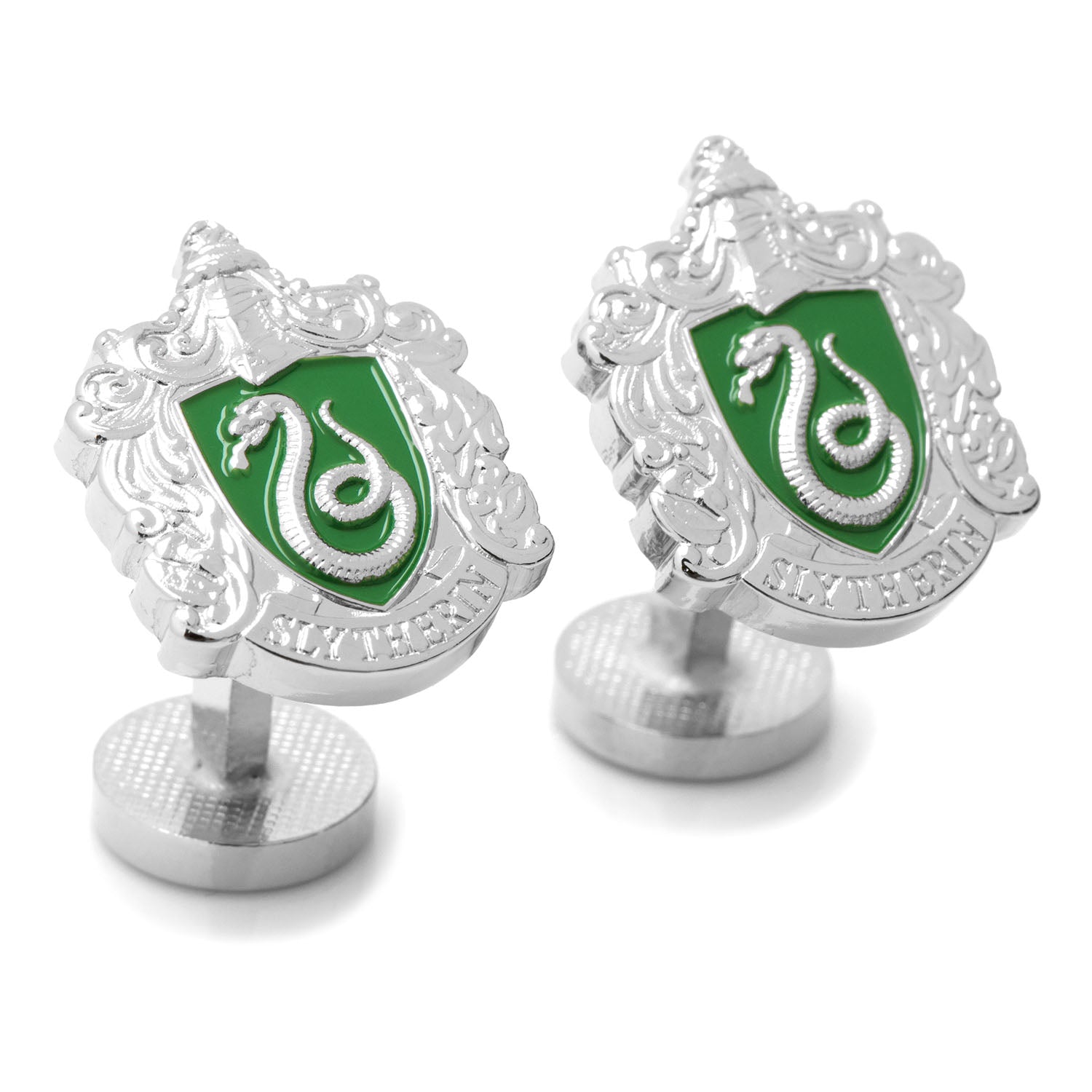  Cufflinks Slytherin Crest Cufflinks - Default Title - Bonton