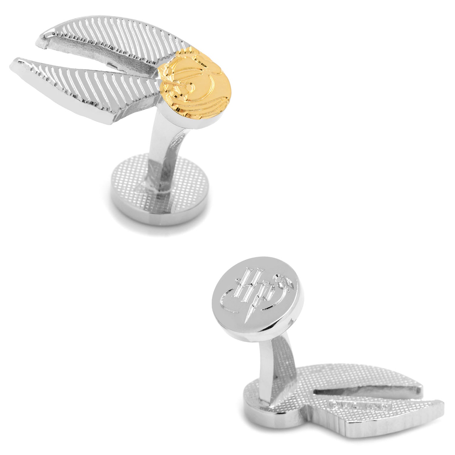  Cufflinks Golden Snitch Cufflinks - Default Title - Bonton