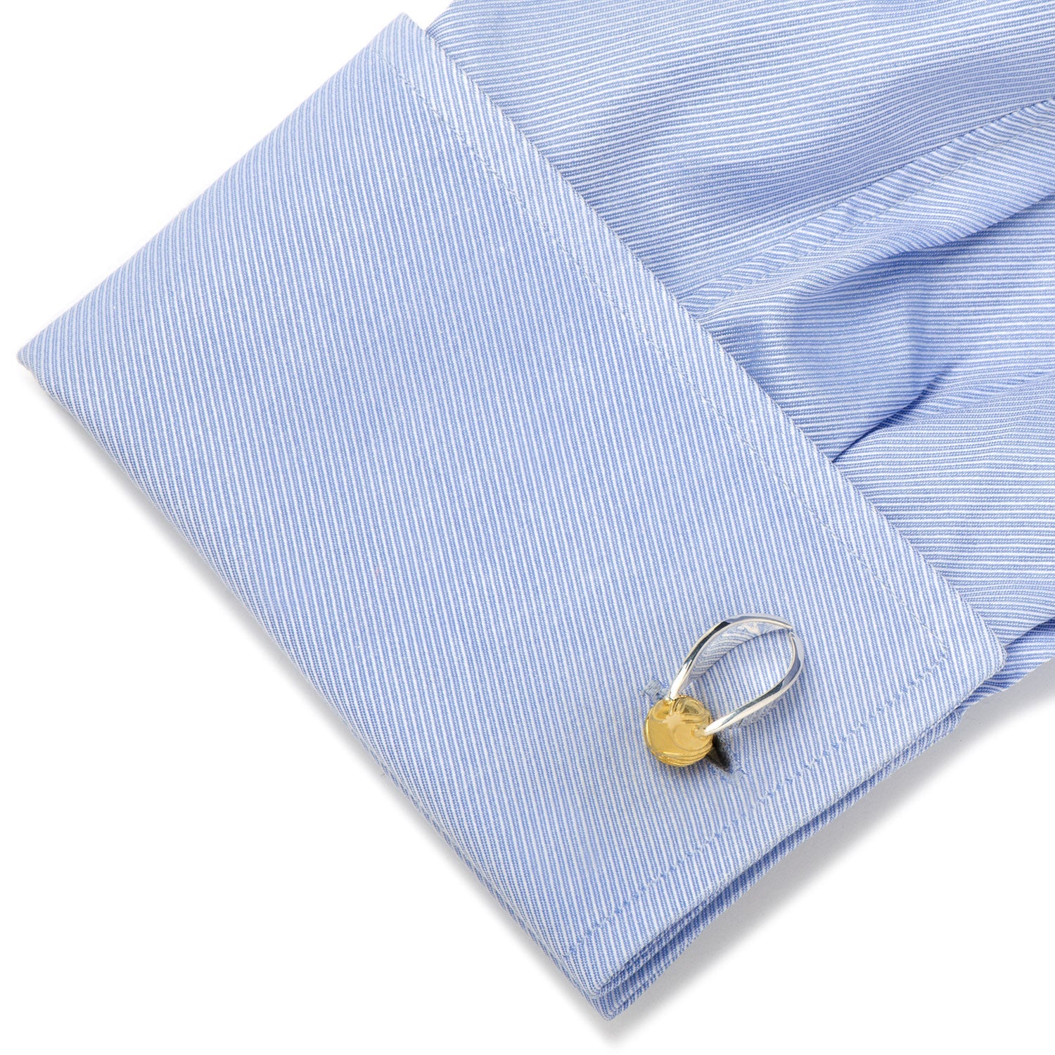 Cufflinks 3D Golden Snitch Cufflinks - Default Title - Bonton