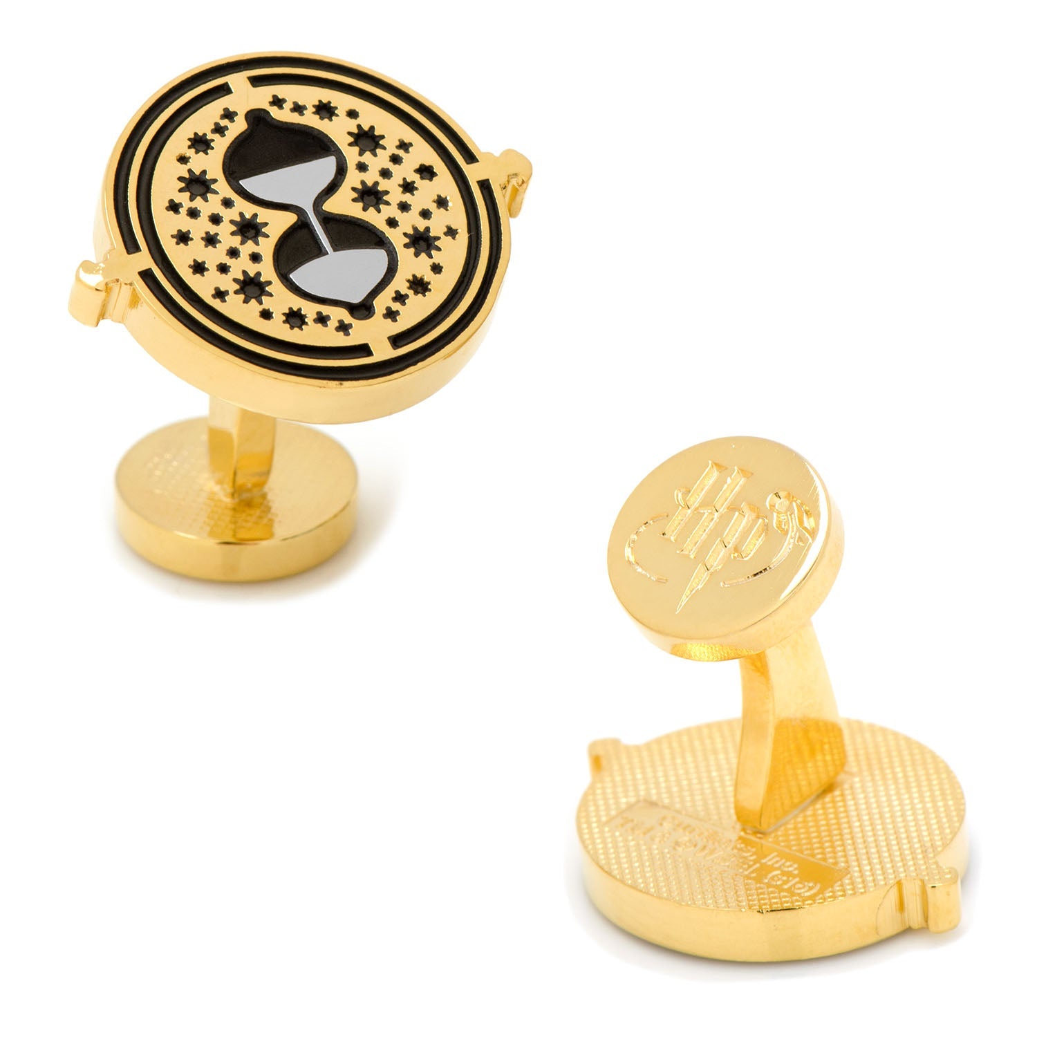  Cufflinks Hermione's Time Turner Cufflinks - Default Title - Bonton